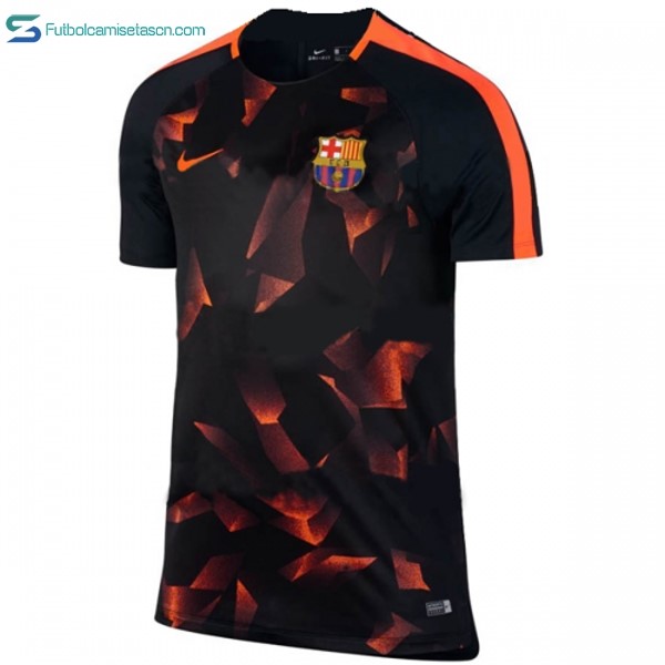 Entrenamiento Barcelona 2017/18 Negro Naranja